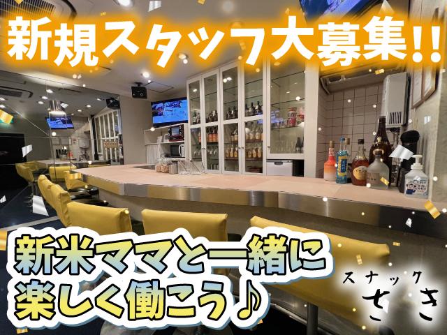今年オープン！気さくなママと一緒に始める新しいスナック♪笑顔があればOK♪未経験歓迎！
